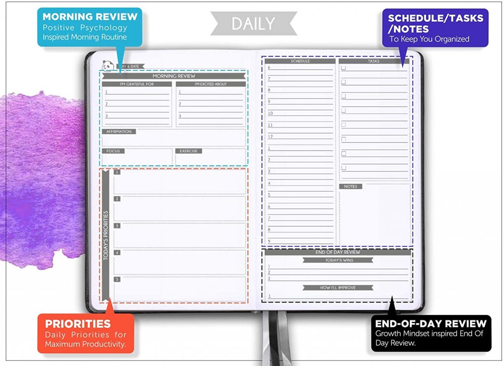 Panda Planner daily planner for freelancers