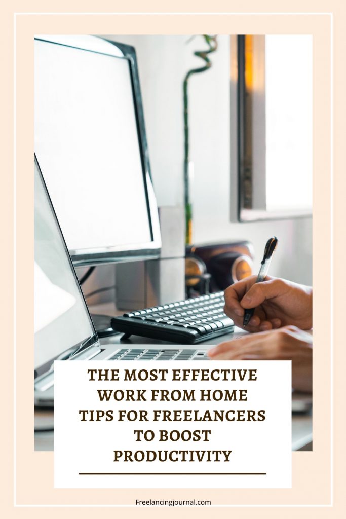 Work from Home Tips for Freelancers To Boost Productivity