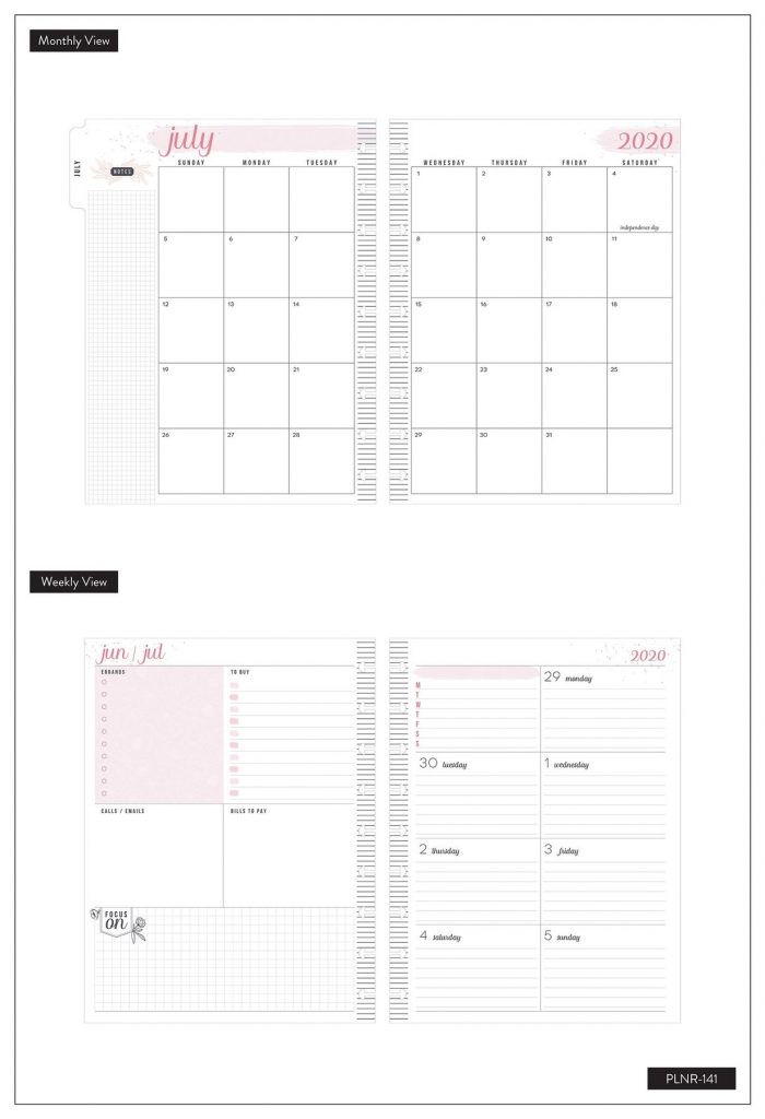 Happy Planner daily planner for freelancers